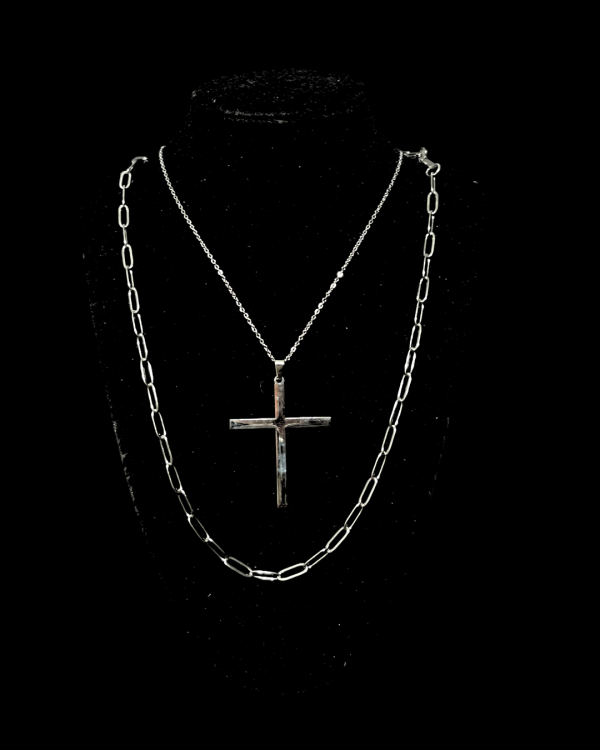Cruz Acero Inoxidable 50cm - Imagen 3