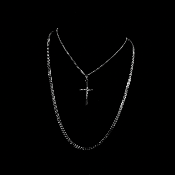Collar Cruz Inri #1 60CM - Imagen 2