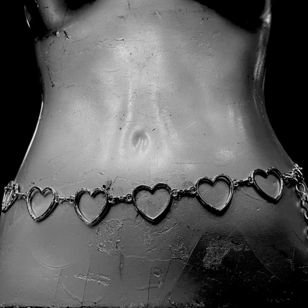 Cinturón corazones 120cm - Imagen 2