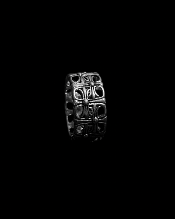 Anillo Cruz Estilo Chrome Hearts