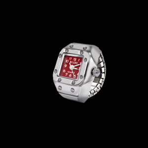 Reloj magico estilo cartier rojo