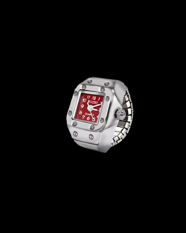 Reloj magico estilo cartier rojo