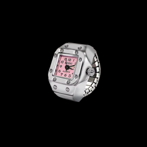 Reloj magico estilo cartier rosado