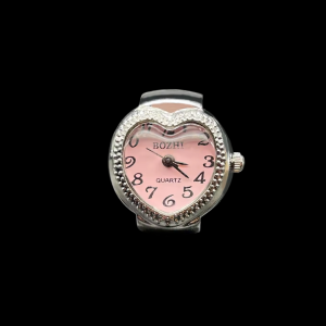 Reloj magico corazon rosado