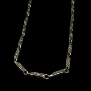 CADENA SERPIENTE TALLADA 50CM