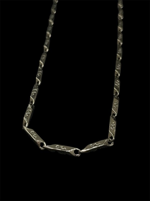 CADENA SERPIENTE TALLADA 50CM